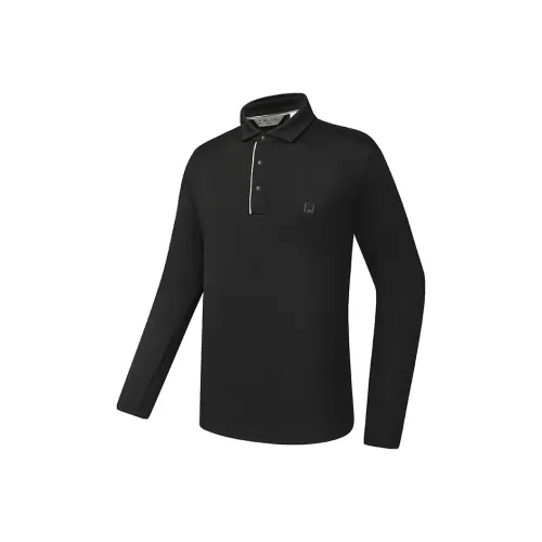 FILA GOLF серия Поло Мужское Темно-черное