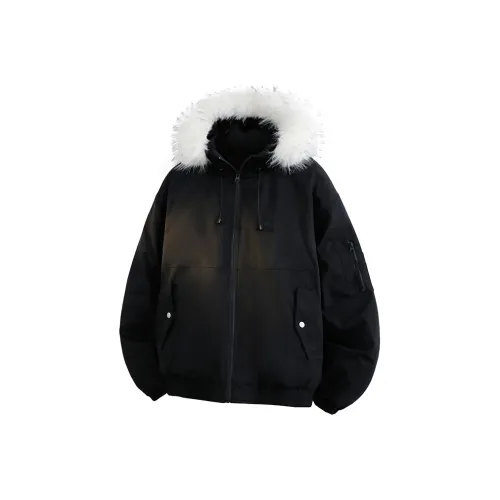 TSGM С капюшоном хлопковый пуховик унисекс