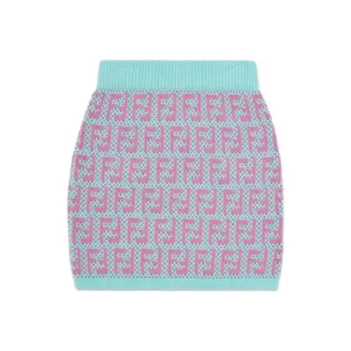 FENDI Умеренный Юбка Детский Многоцветный