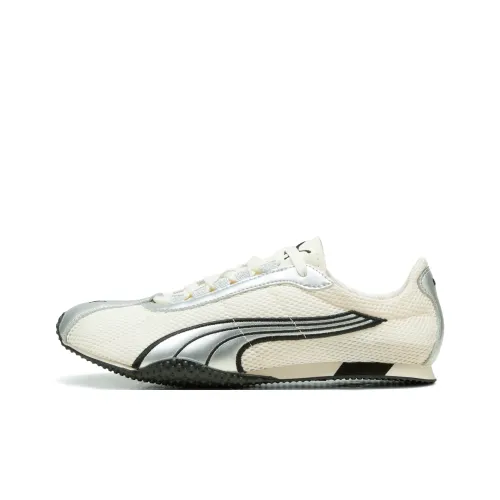 PUMA H Street Устойчивый к истиранию Низкий Топ Повседневная обувь Унисекс Silver Glow White