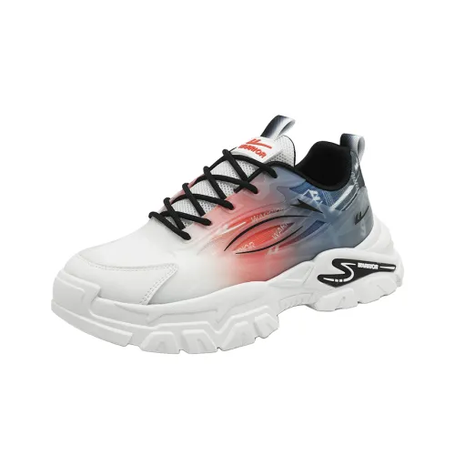 Warrior Sports Collection Осенний Мягкий Беговый Slip-Resistant Дышащий Легкий Увеличивающий Высоту Низкий Топ