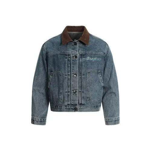 Songlan Синий Унисекс Джинсовые куртки