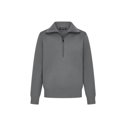 URBAN REVIVO Холодный серый Мужской трикотаж