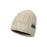 Хаки, большой, вышивка, вязаная шапка