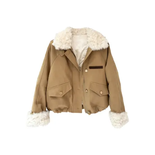 QIAOMONVHAI Хлопковый пуховик женский