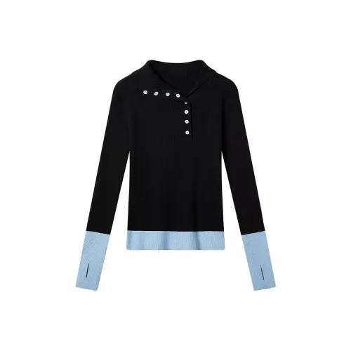 KKX Черный Женский Трикотаж