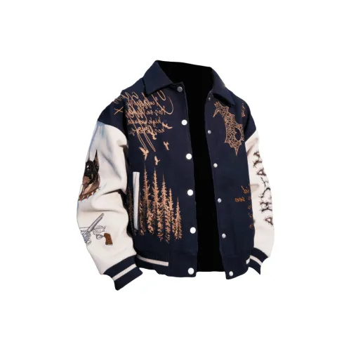 SAGP Темно-синий Унисекс Бейсбольные Джерси