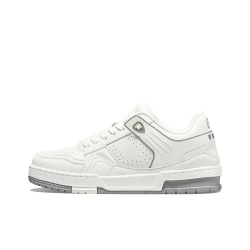 V.YERXU Trainer Классический и Универсальный Белые Низкие Кроссовки Скейтборд Мужские