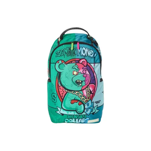 SPRAYGROUND Полиэстер Рюкзак Унисекс Зелёный