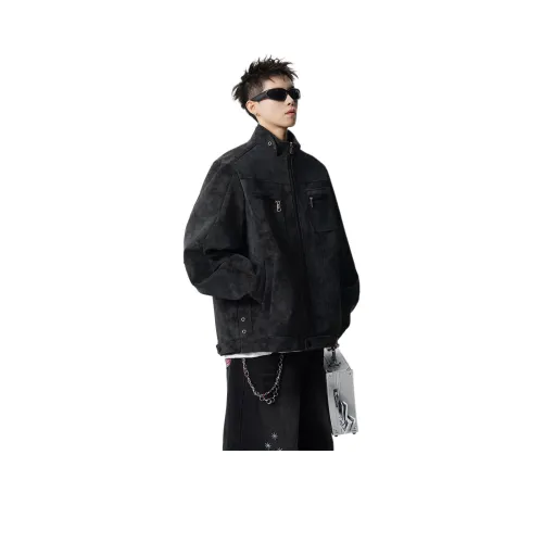 Evil Lions Кожа Куртка Унисекс