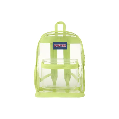 Jansport Полностью Прозрачный Центральный Рюкзак Обычный Женский Лайм
