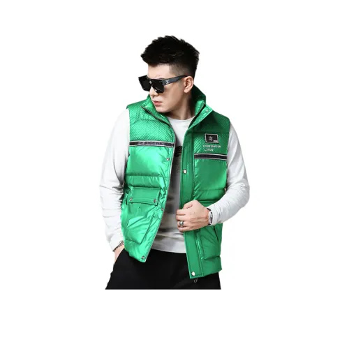 Izexx Зеленый Мужской Пуховый жилет