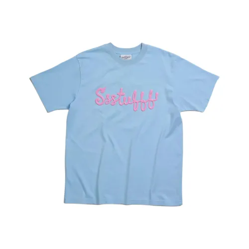 SSSTUFFF Небесно-голубой Унисекс T-рубашки