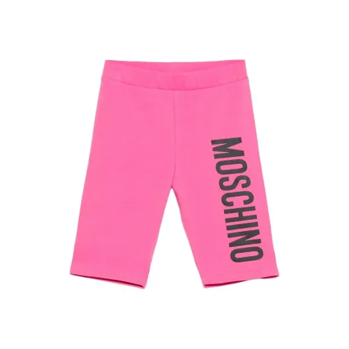 MOSCHINO Розовые Детские Брюки