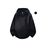 Черный с флисовой подкладкой