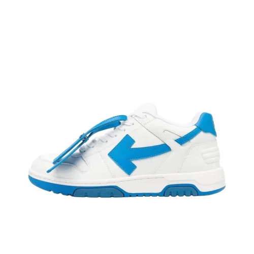 Off Белый Out Of Office Низкий Топ Стильные Скейтбординги Мужской Белый Синий