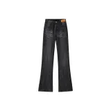 Тёмный Shadow Black [3D эффект, с складками, улучшенный деним]