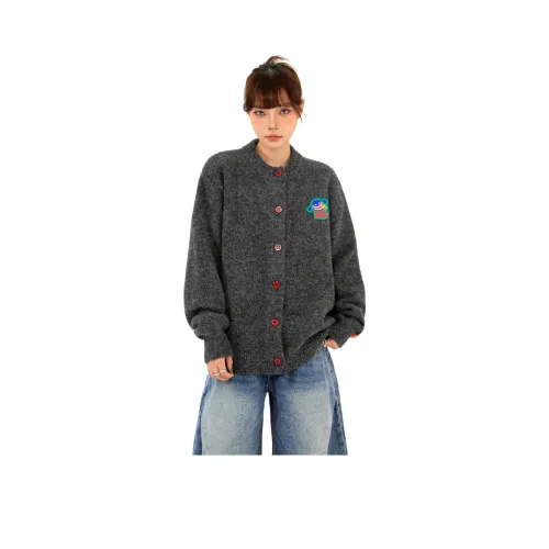 BABUGGE Темно-серый Женский Свитер