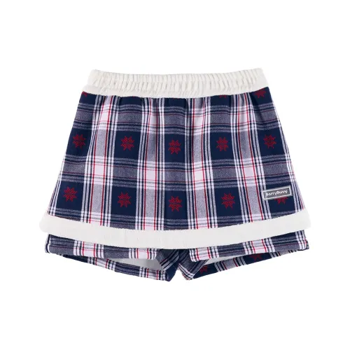 BARRY BANNY Темно-синий синий красный юбка Kids Short