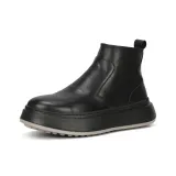 Черный с флисовой подкладкой