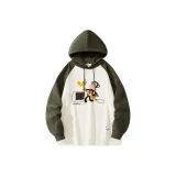 Темно-зеленый и абрикос