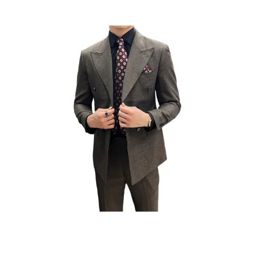 H YXIANG Мужские Деловые Костюмы