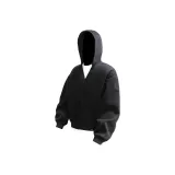 Black [360 г Полиэстер-Хлопок Тяжелая Версия]