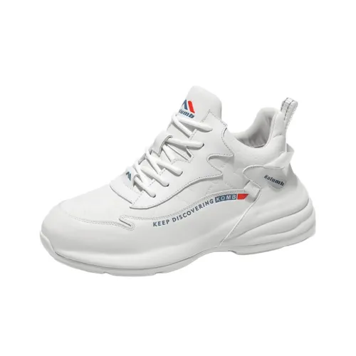 KOLUMB Водонепроницаемый и противоскользящий низкий топ повседневная обувь мужская белая