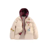 Шляпа экрю, красный, серый, в клетку