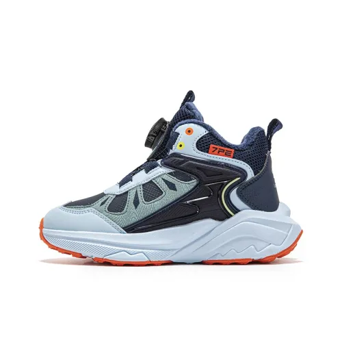 7 PE противоскользящая устойчивая к истиранию детская хлопковая обувь темно-синяя серо-синяя 2025 для подростков