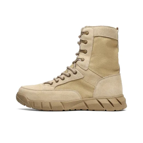 LAORENTOU Колено Высокие Рабочая Одежда Мартинсы Мужские