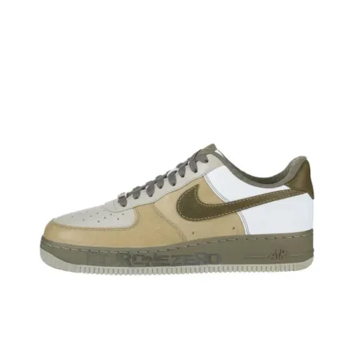 Nike Air Force 1 Термостойкий Slip-Resistant Низкий Топ Скейтбординг Кроссовки Унисекс Коричневый