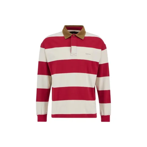 BARBOUR Кирпичный Красный Унисекс Поло
