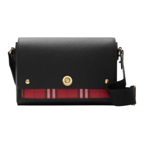 Burberry Телячья кожа Сумка через плечо Женская Черная Красная