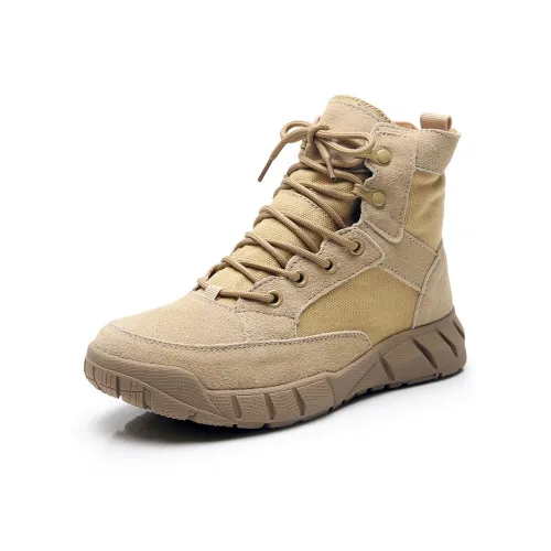 SENJIALUO Амортизация Противоскользящий Устойчивый к истиранию Дышащий Верх Высокий Топ Альпинистская Обувь Мужская