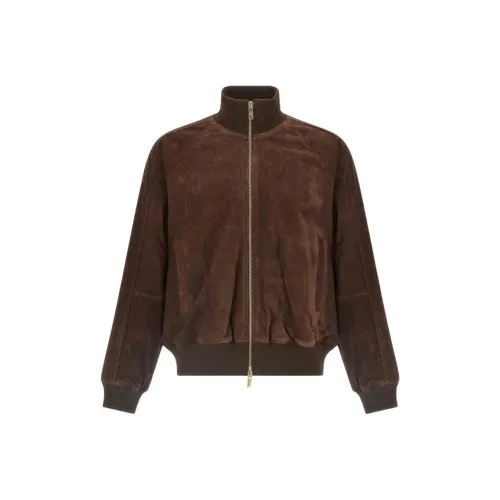 BARACUTA Коричневый Мужская Кожаная Куртка