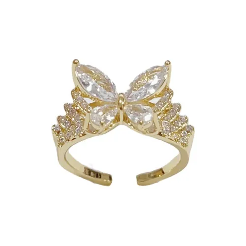 BONAS Alloy Copper Rings Women's