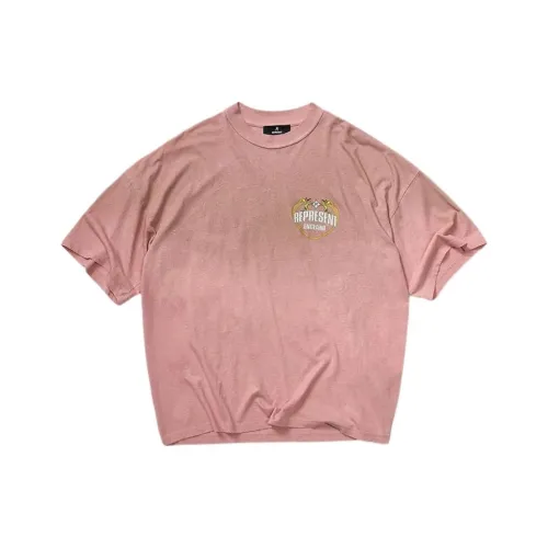 Represent Розовый Мужской T-Рубашки