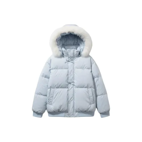 XIAOLIZI Синий Унисекс Пуховики