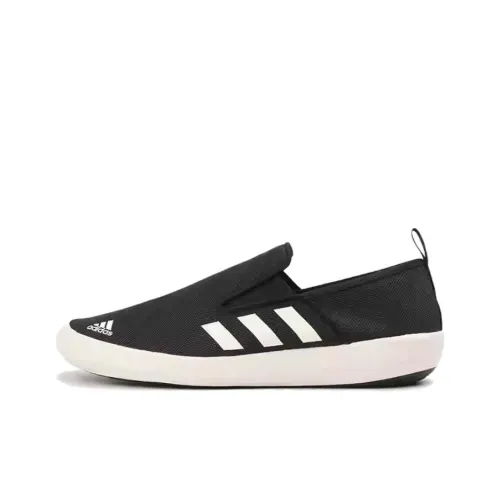 Adidas B Slip On DL Slip-Resistant Abrasion-Resistant Low Top Casual Shoes Unisex Black Adidas B Slip On DL Slip-Resistant Abrasion-Resistant Низкий Топ Повседневная Обувь Унисекс Черный