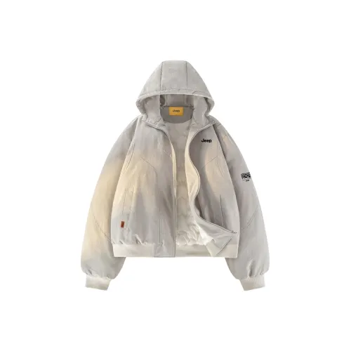 JEEP Outdoor Casual Черный воин Пуховик Унисекс