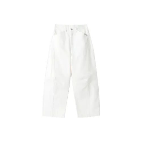 DANGEROUSPEOPLE Белый Унисекс Джинсы