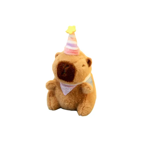 LISA Cute Capybara Charm Plush Pendant 12cm Body Length ЛИСА Милый Капибара Charm Плюшевый Подвеска 12 см Длина Тела