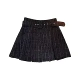 Чёрный (с короткими шортами и юбкой)