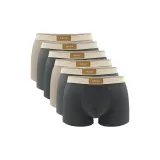 6 пачек C5 (Абрикос + Темно-серый + Черный + Абрикос + Темно-серый + Черный)