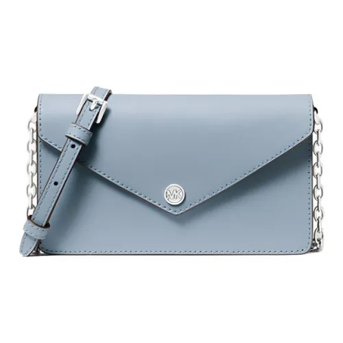 MICHAEL KORS Saffiano кожа конверт сумка через плечо маленькая женская синяя