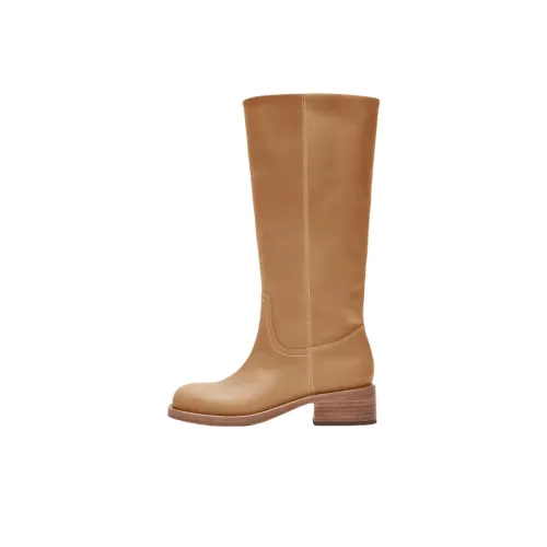 STEVE MADDEN Riggs Банан Колено Высокие сапоги Женские Желтый