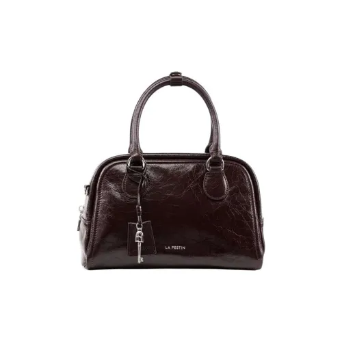 LA FESTIN Сумка через плечо из крупнозернистой текстуры кожа коровы среднего размера женская