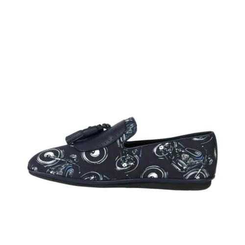 Ferragamo Низкий топ Повседневная обувь Мужская Синяя