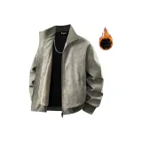 Бело-серый с флисовой подкладкой